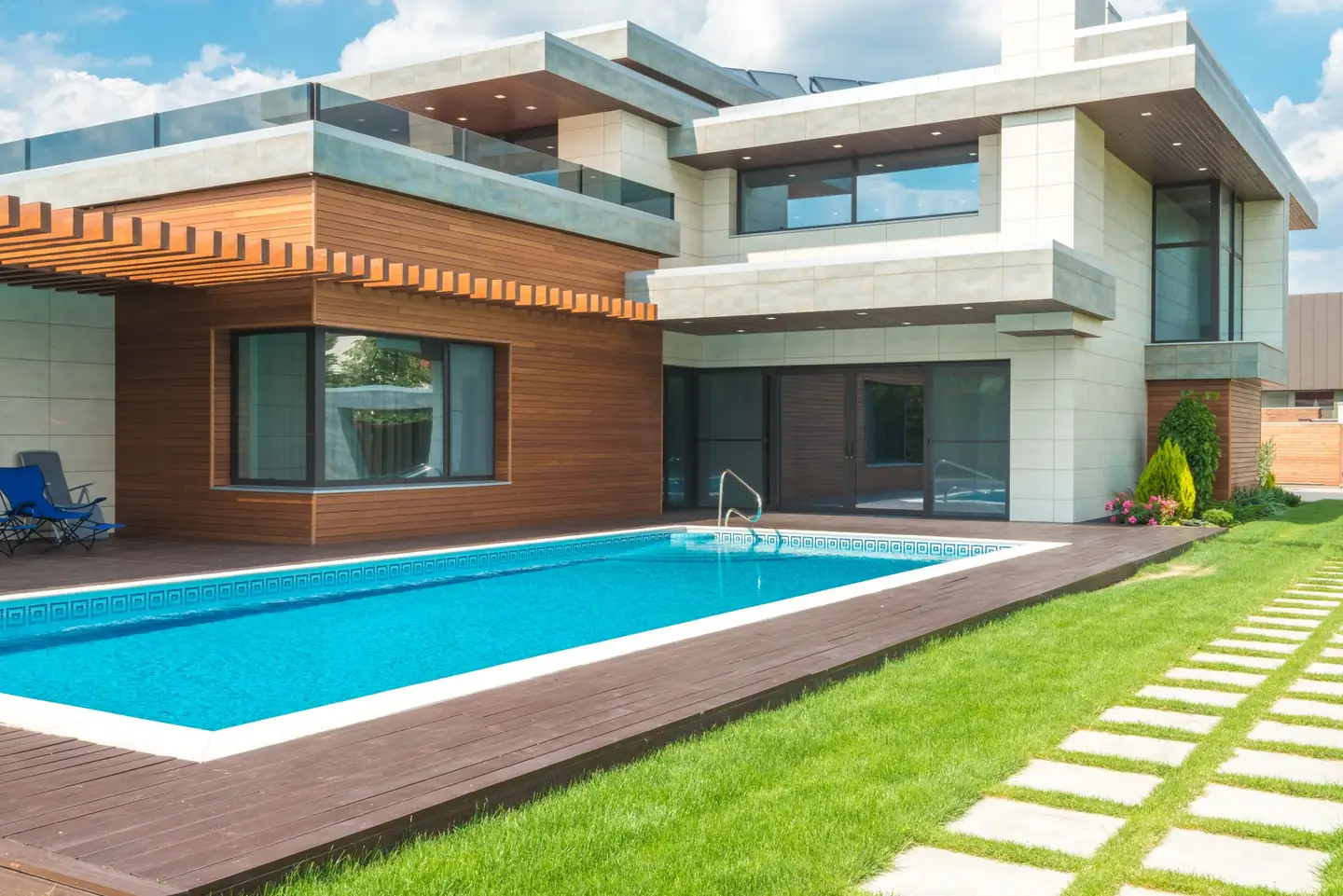 Swimming pool built in Brundee, NSW